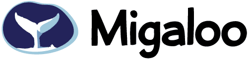 Migaloo conservation logo design