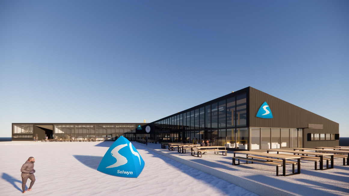 Selwyn Snow Resort artists impression